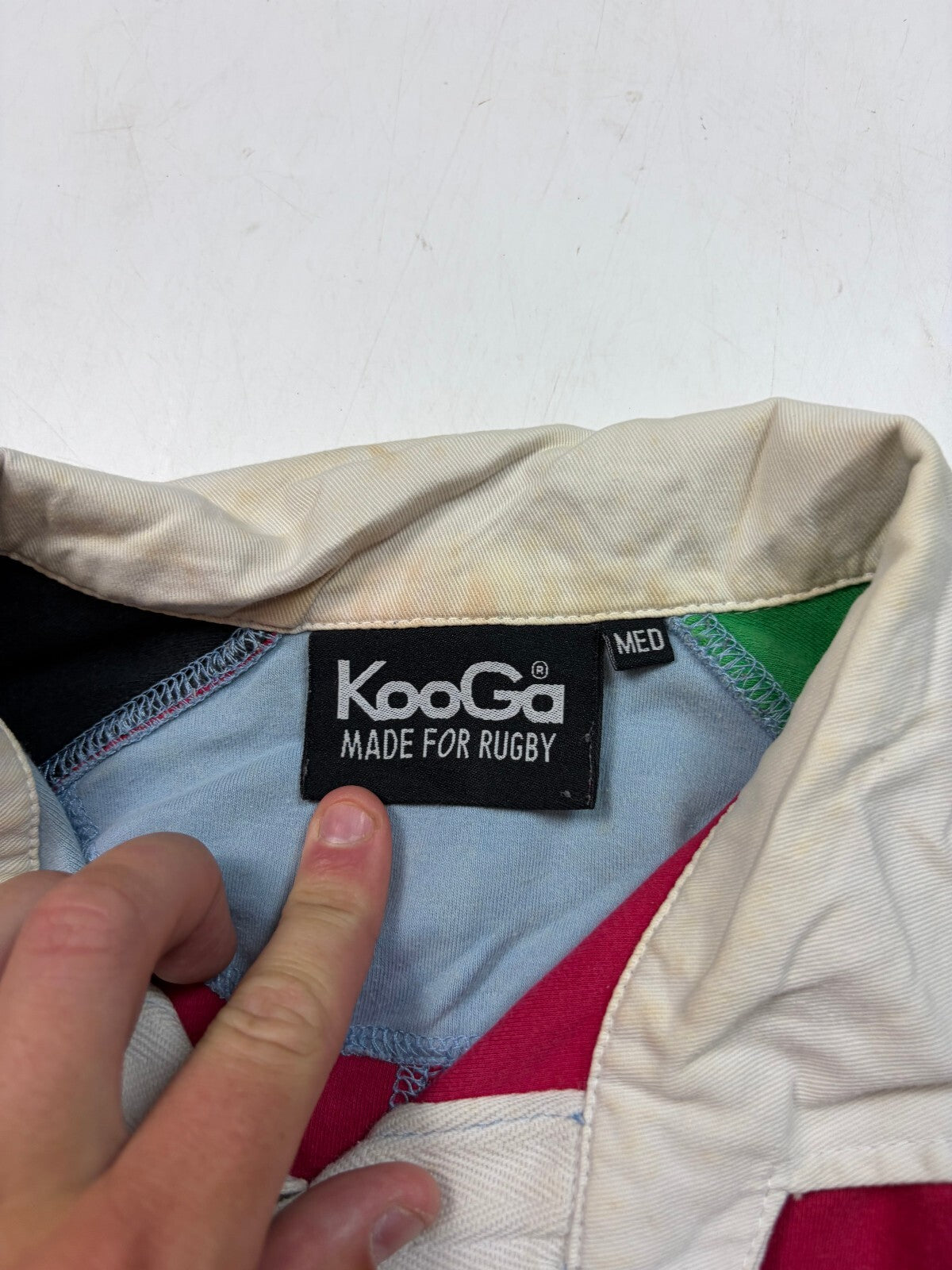 Vintag 2000s Harlequins Kooga rugby union shirt (M)