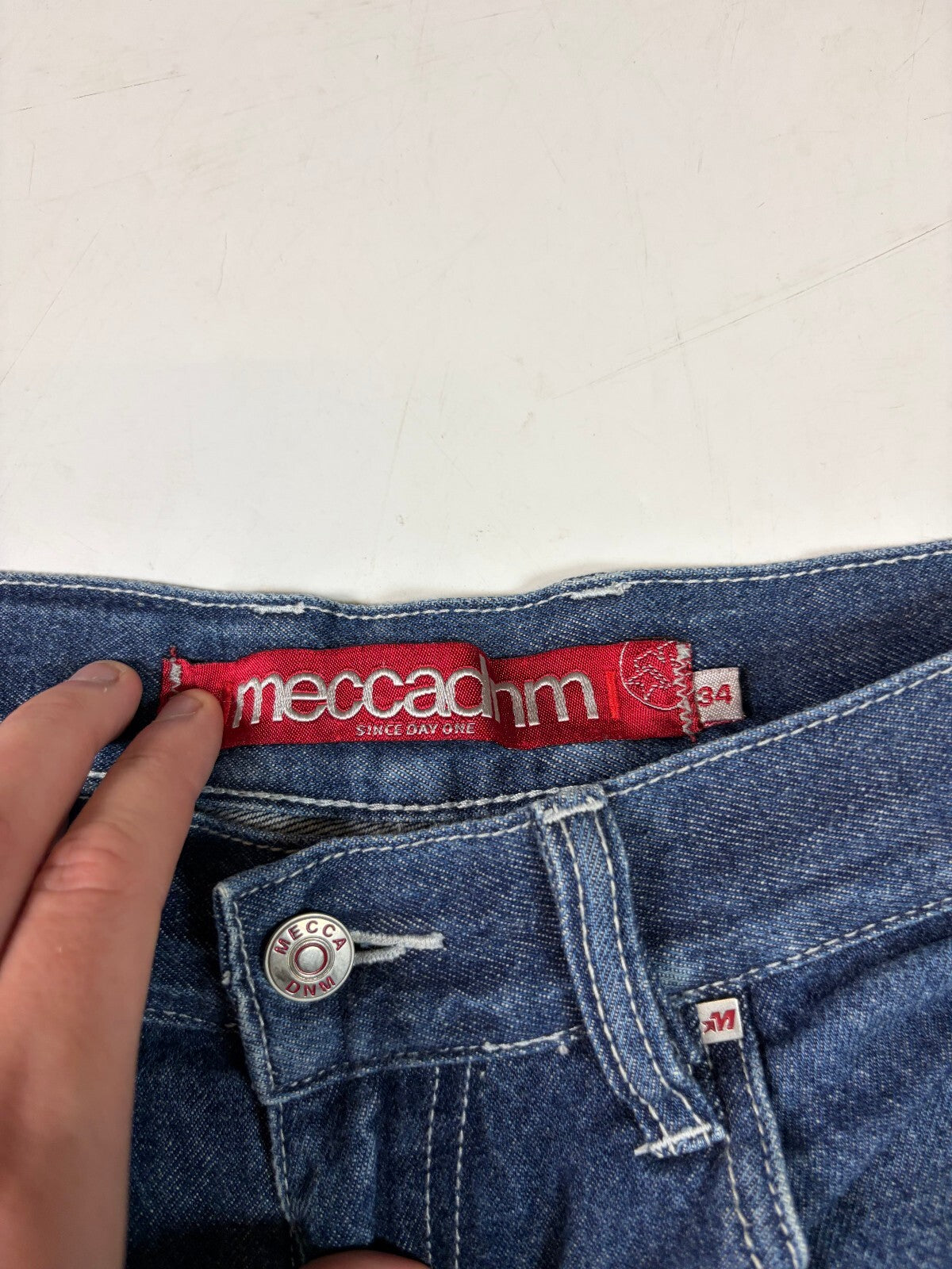 Vintage Y2K Mecca baggy hip hop jeans (W34)