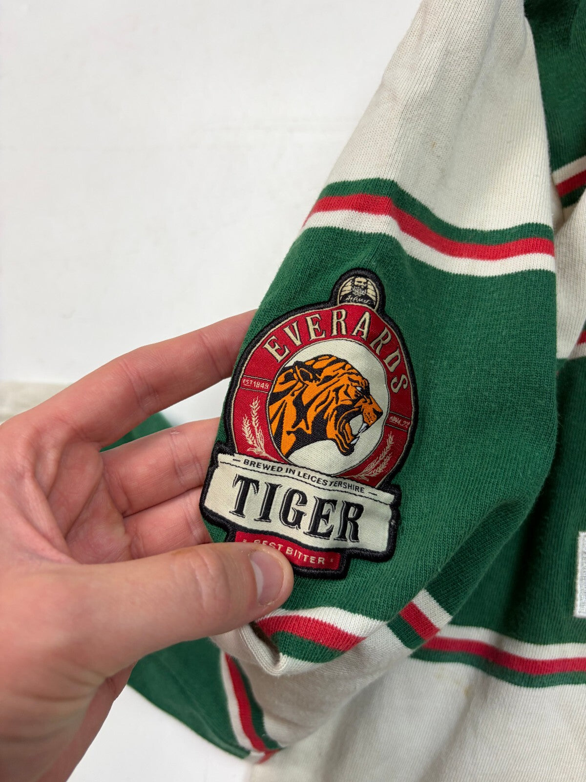 Vintage Leicester Tigers 2007/08 Cotton Traders rugby shirt (M)