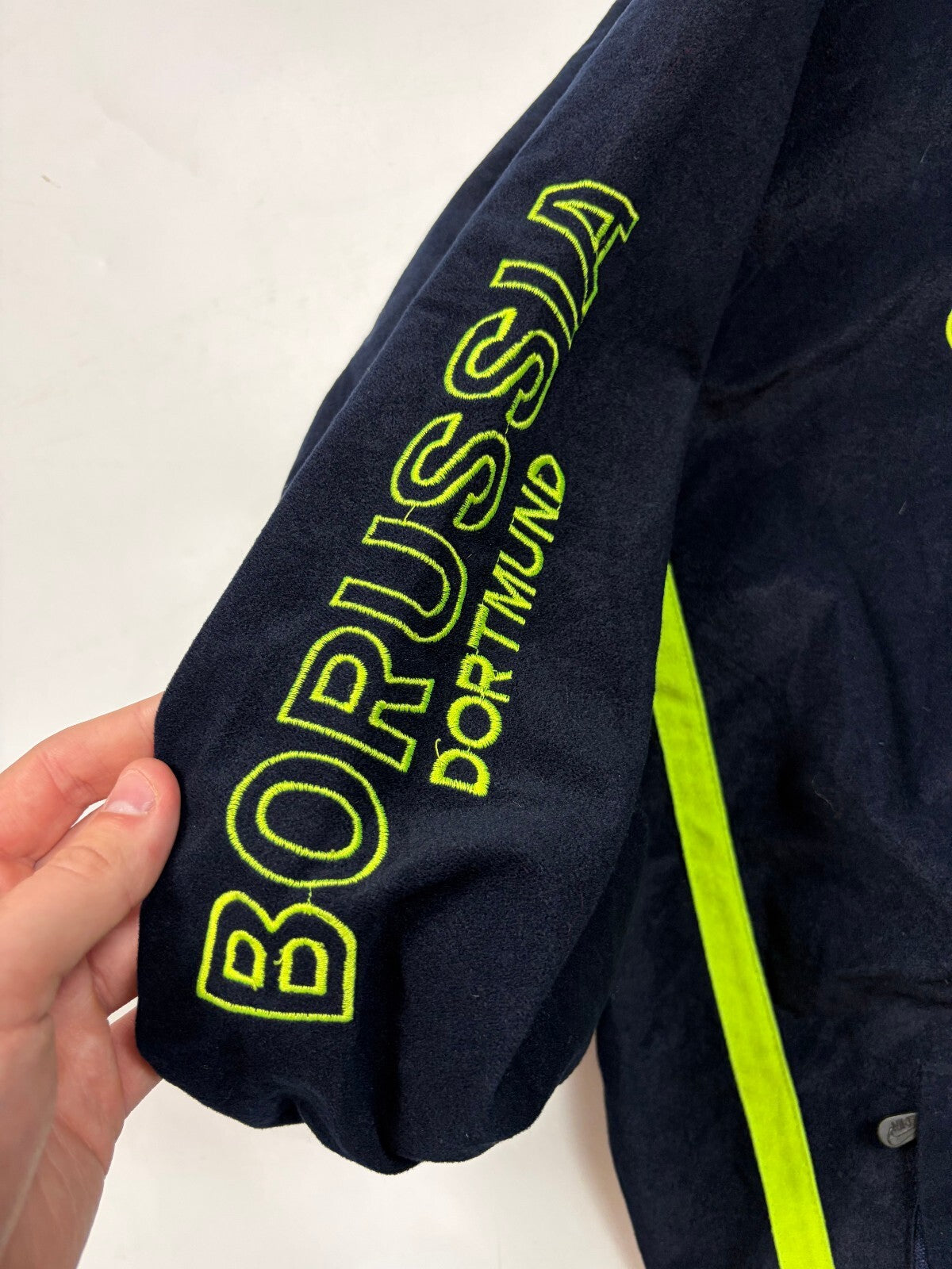 Vintage Borussia Dortmund 1995/96 Nike premier velour track top (XL)