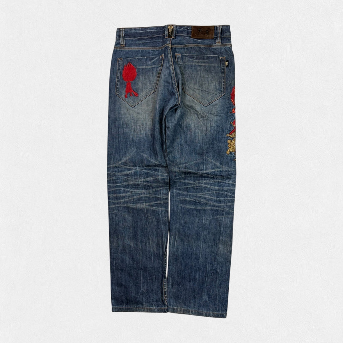Vintage Y2K Big Train Japanese hip hop jeans (W32)