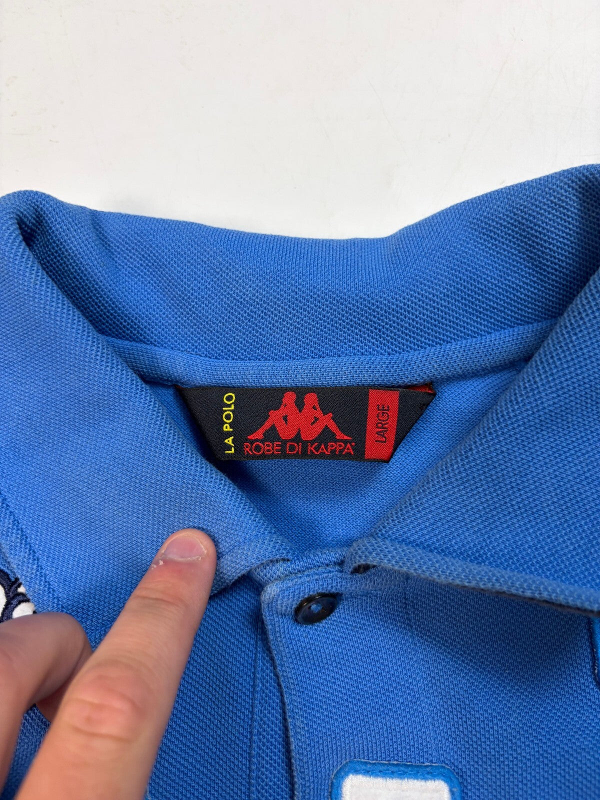 Vintage Kappa Italy ski team polo shirt (L)