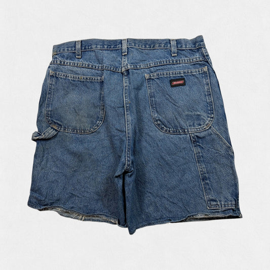 Vintage Dickies baggy carpenter denim jorts (W38)