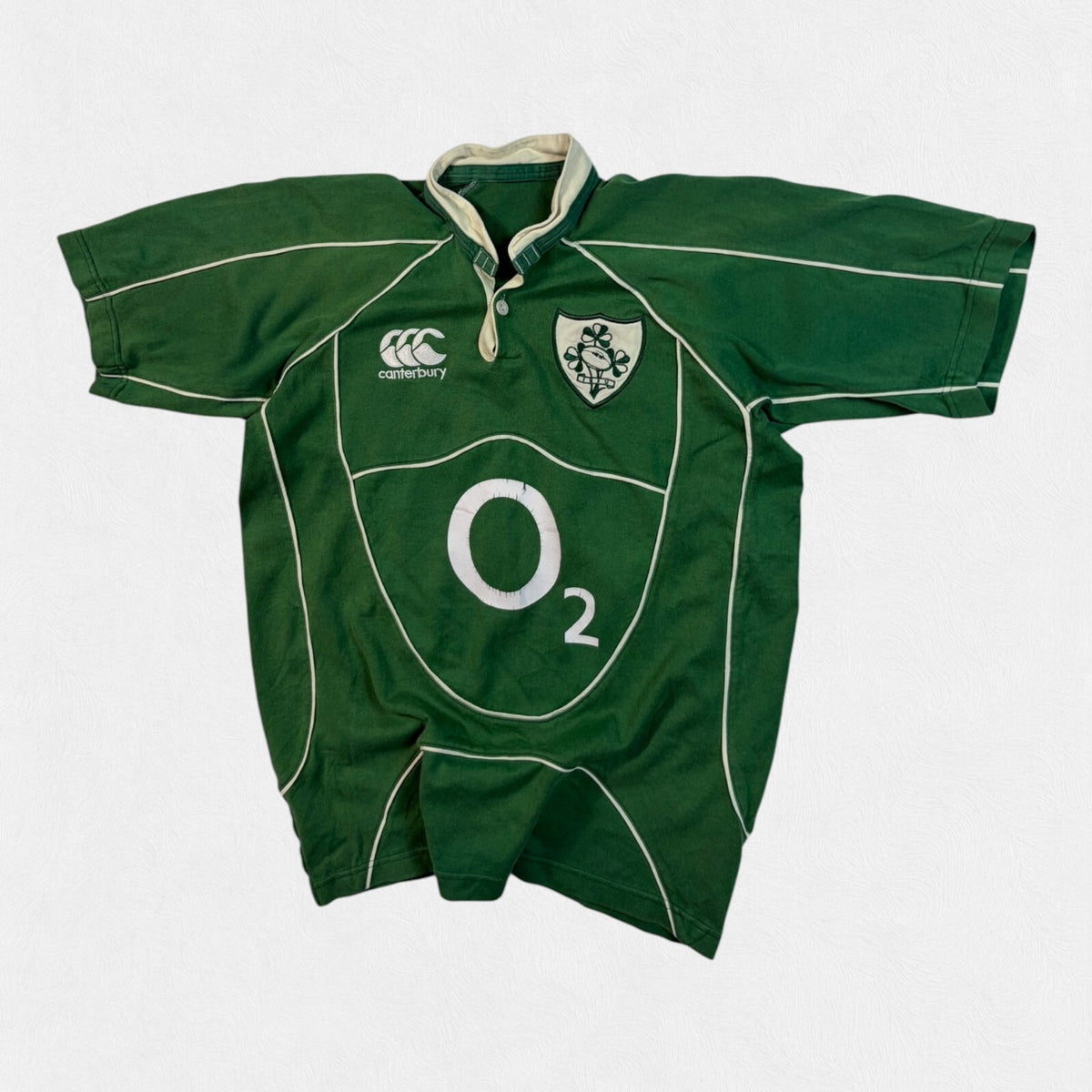 Vintage Ireland 2007/08 Canterbury rugby union shirt (M)