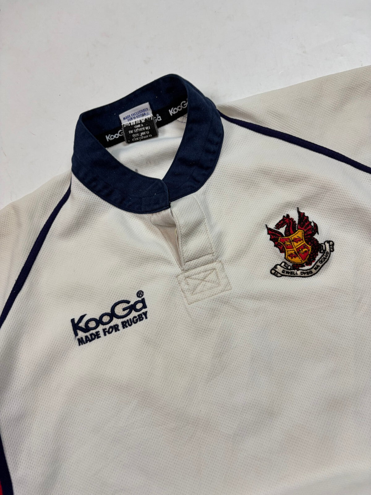 Vintage Llandovery college match worn Kooga rugby shirt (XL)