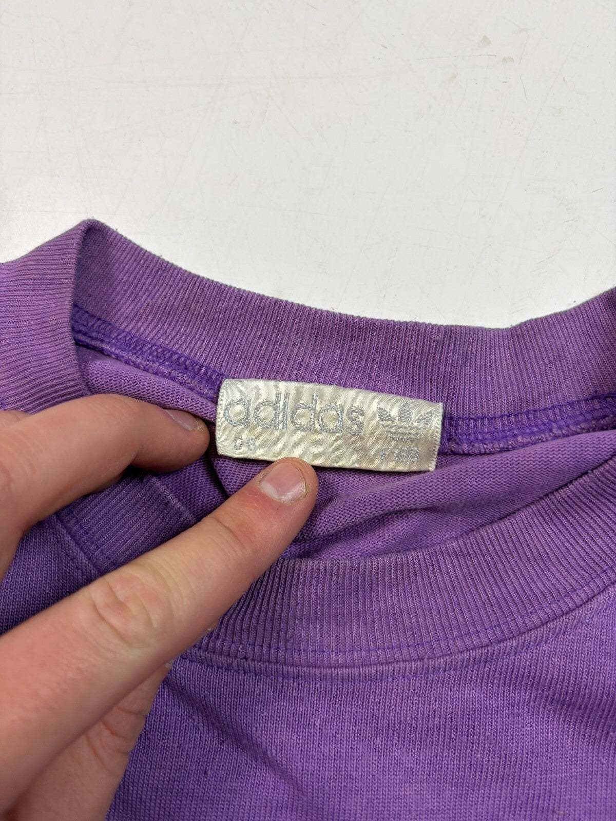 Vintage 80s adidas originals sweatshirt (M)