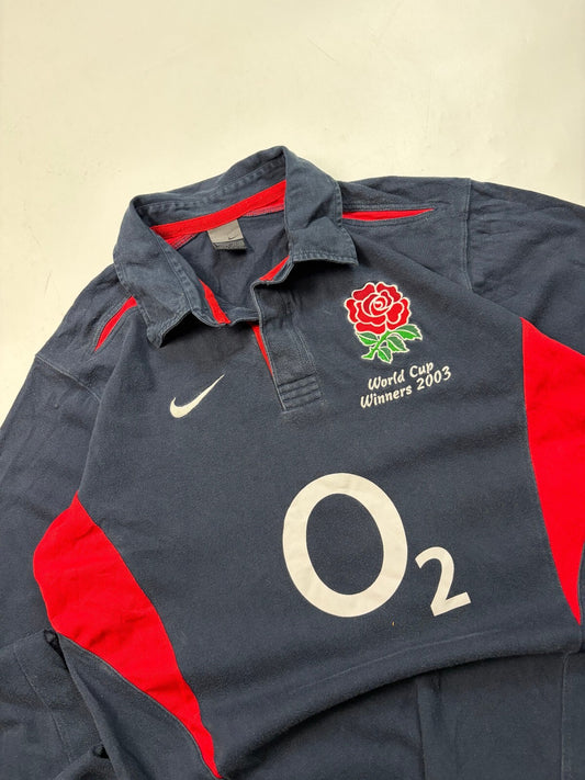 Vintage England 2003 world cup Nike rugby shirt (L)