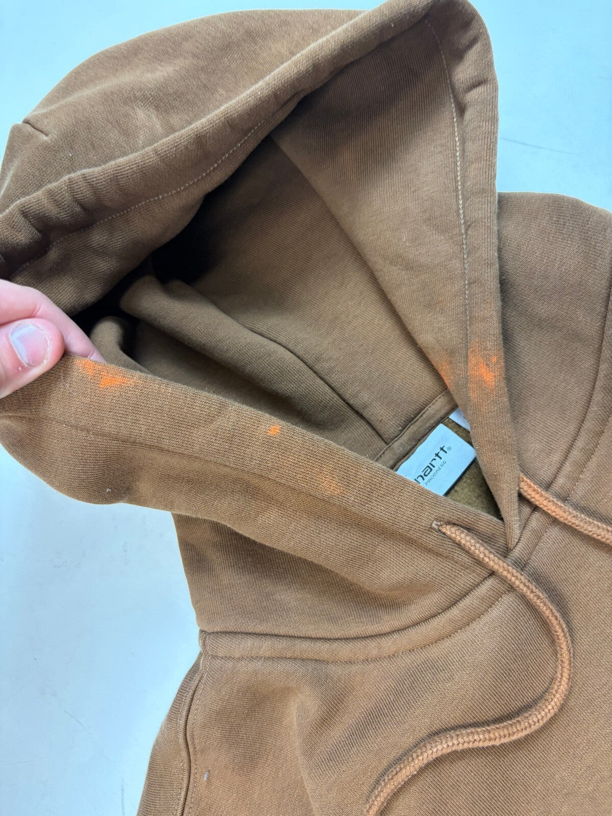 Carhartt WIP spell out hoodie (M)