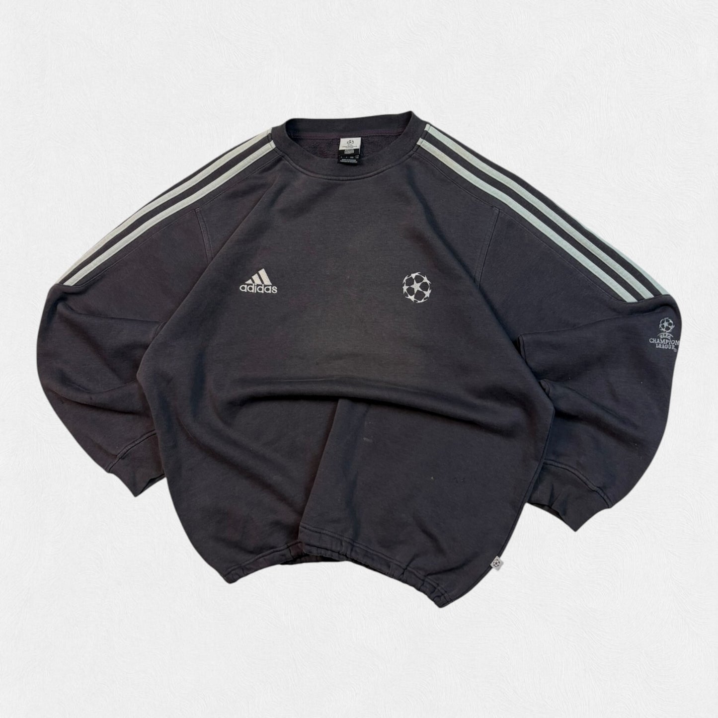 Vintage Adidas Champions League football sweatshirt (L)