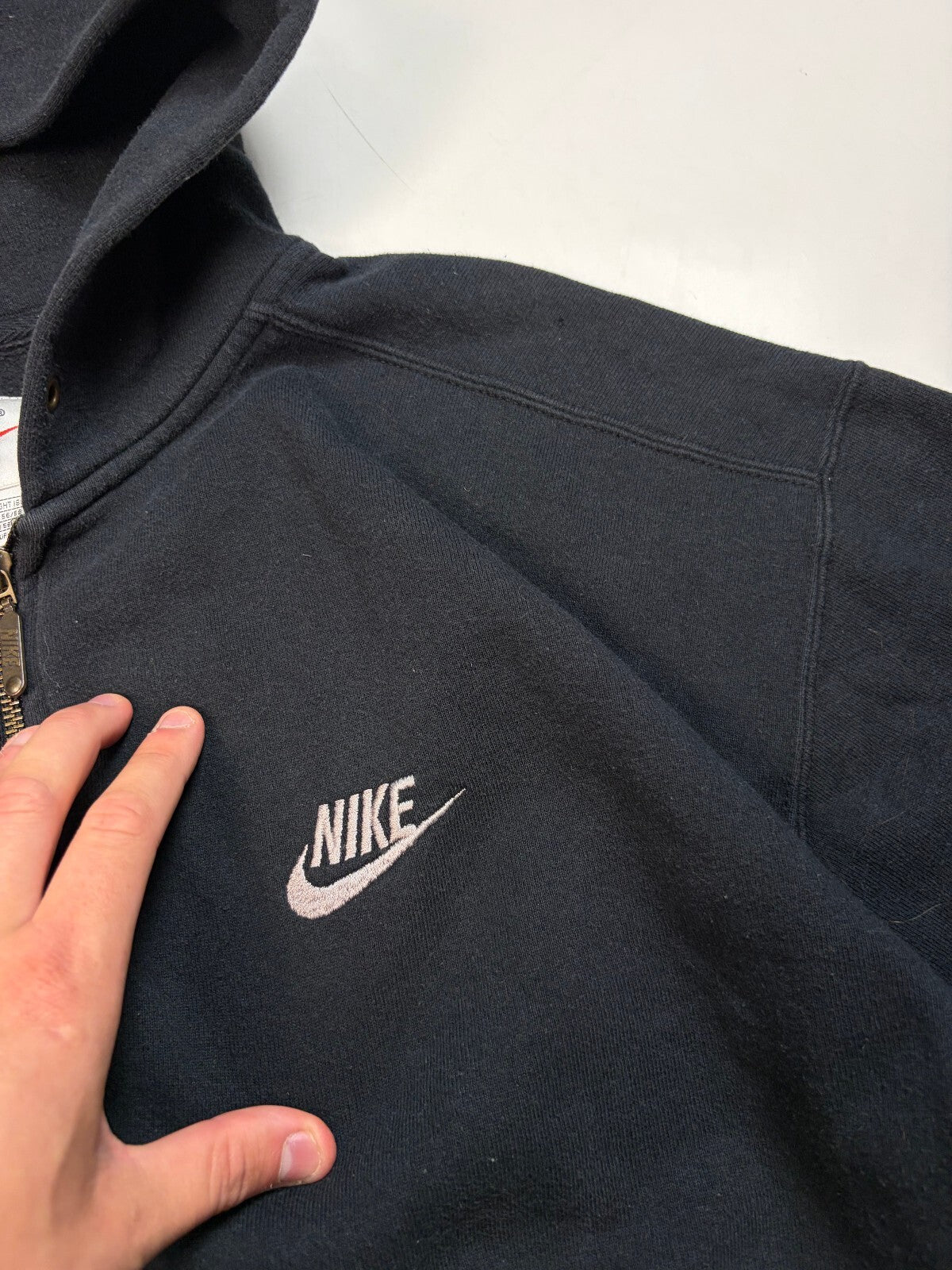 Vintage 90s Nike full zip hoodie (XL)