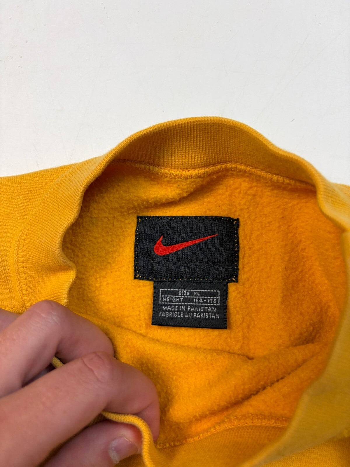 Vintage 90s Nike centre swoosh sweatshirt (S)