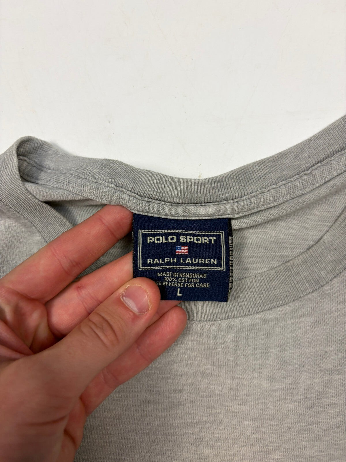 Vintage Y2K Ralph Lauren Polo sport spell out tee (L)