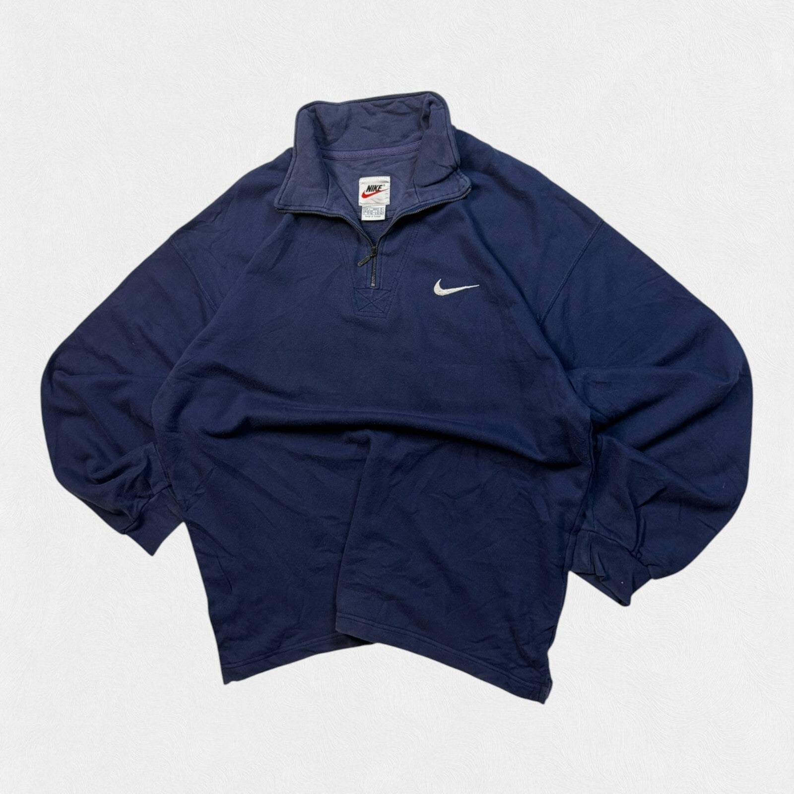 Vintage 90s Nike quarter zip sweatshirt (L)