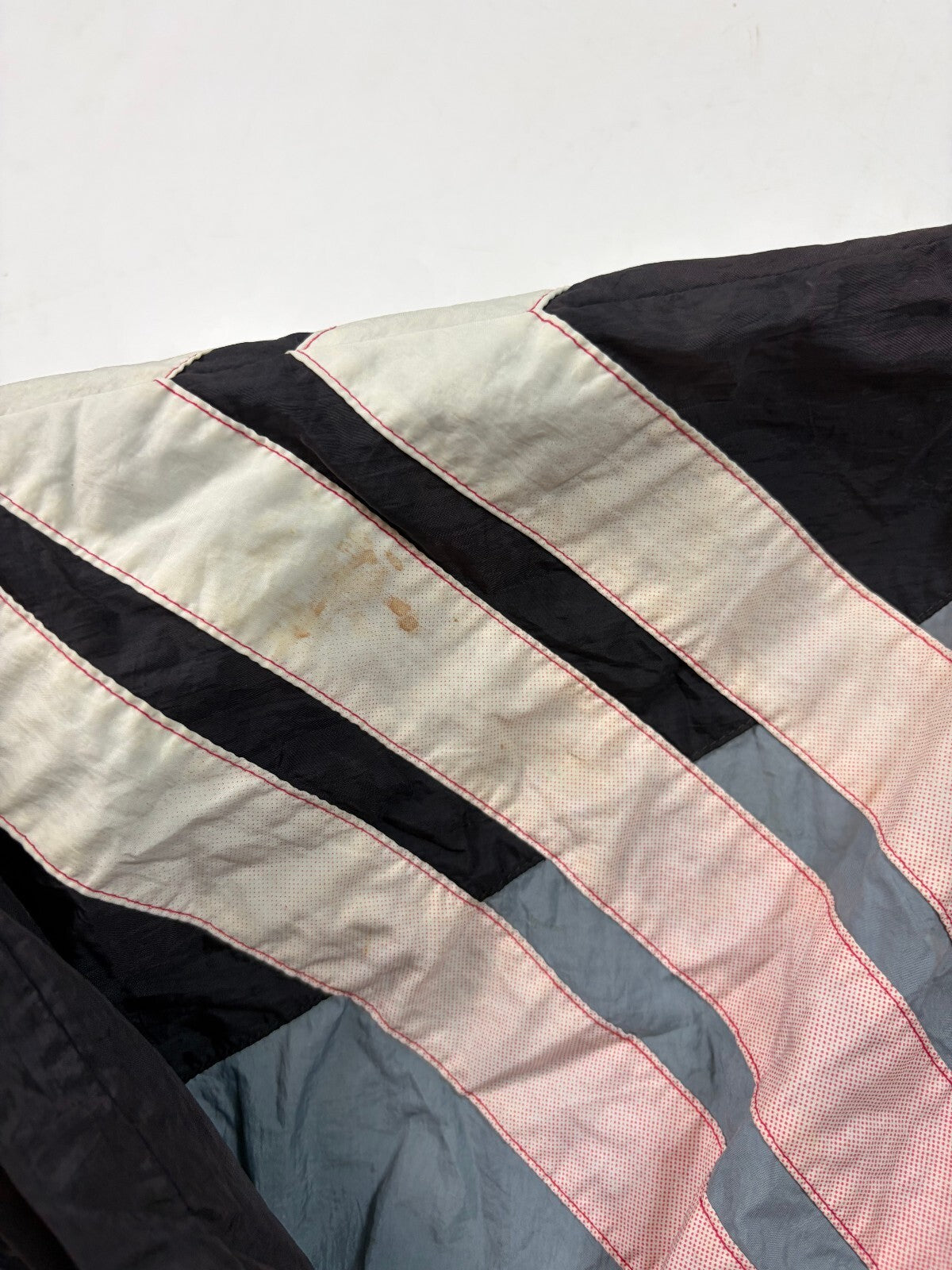 Vintage 90s adidas originals colour block track jacket (L)