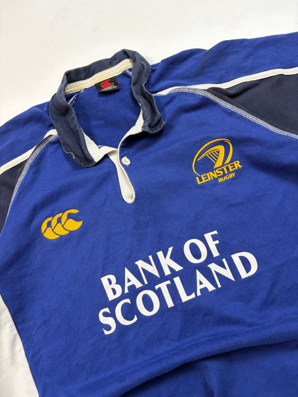 Vintage Leinster 2005-07 Canterbury rugby union shirt (L)