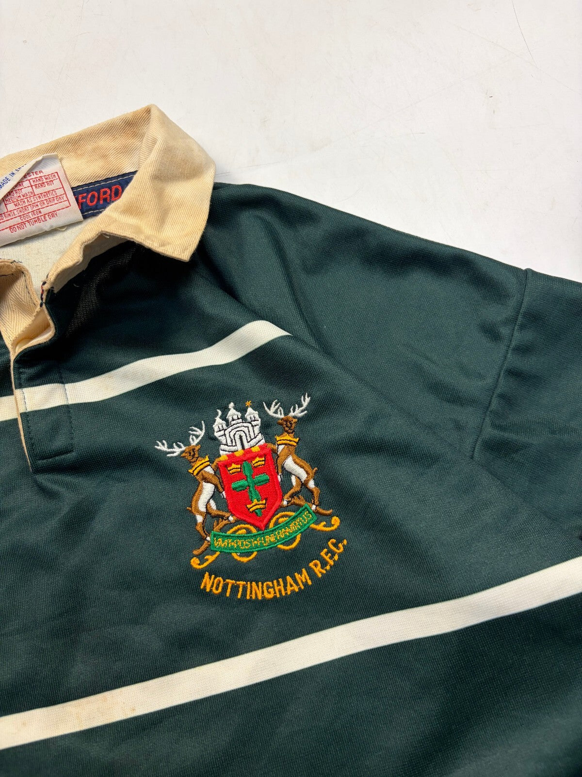 Vintage Nottingham 1993-95 Cotton Oxford rugby shirt (L)