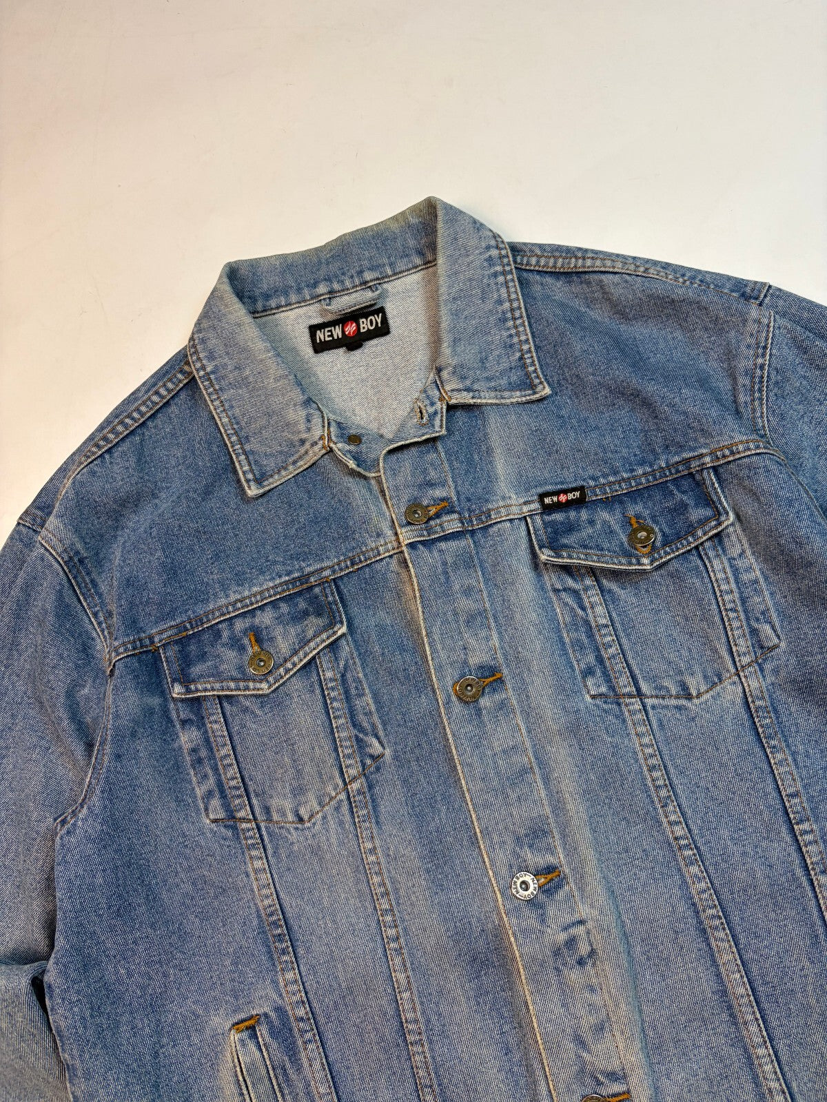 Vintage Y2K Hip hop denim jacket (XXL)