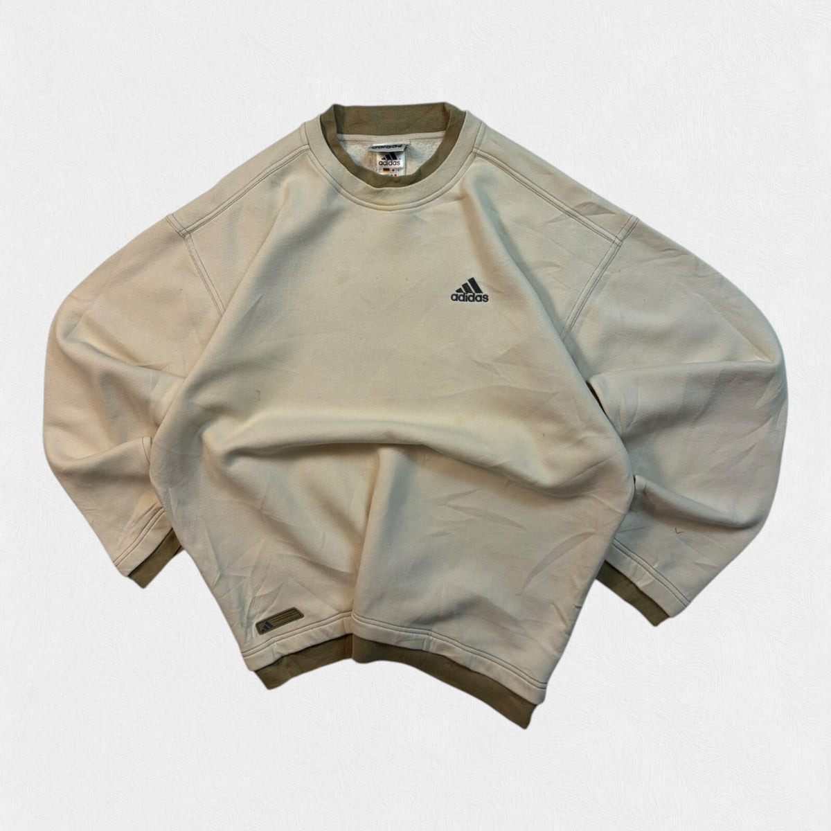 Vintage 90s adidas small logo sweatshirt (L)