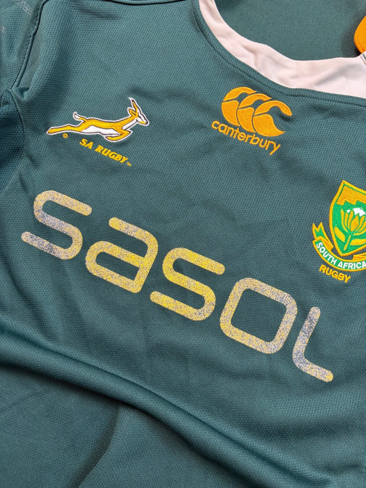 Vintage South Africa 2009/10 Canterbury rugby shirt (L)
