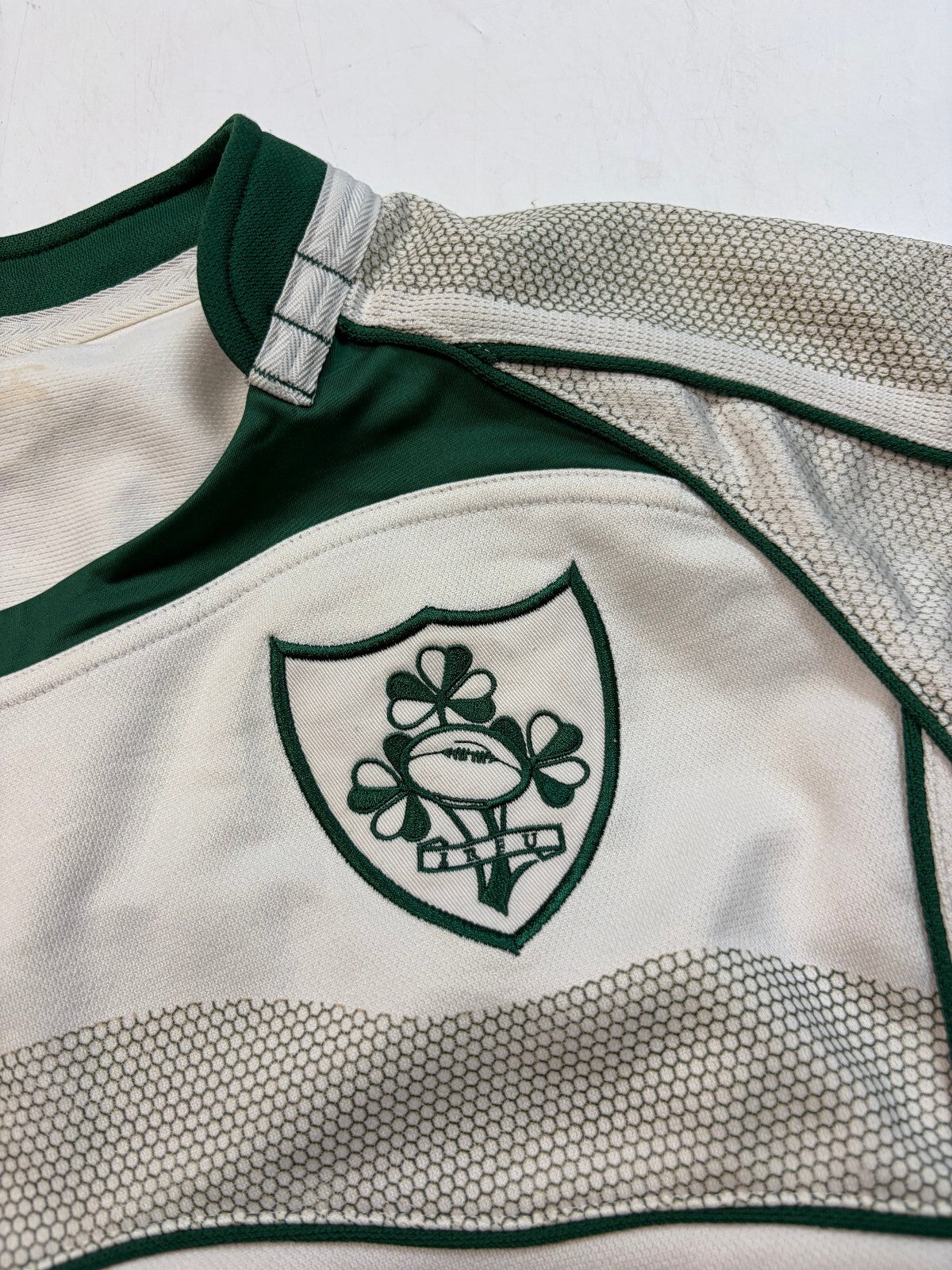 Vintage Ireland 2007/08 Canterbury away rugby shirt (L)