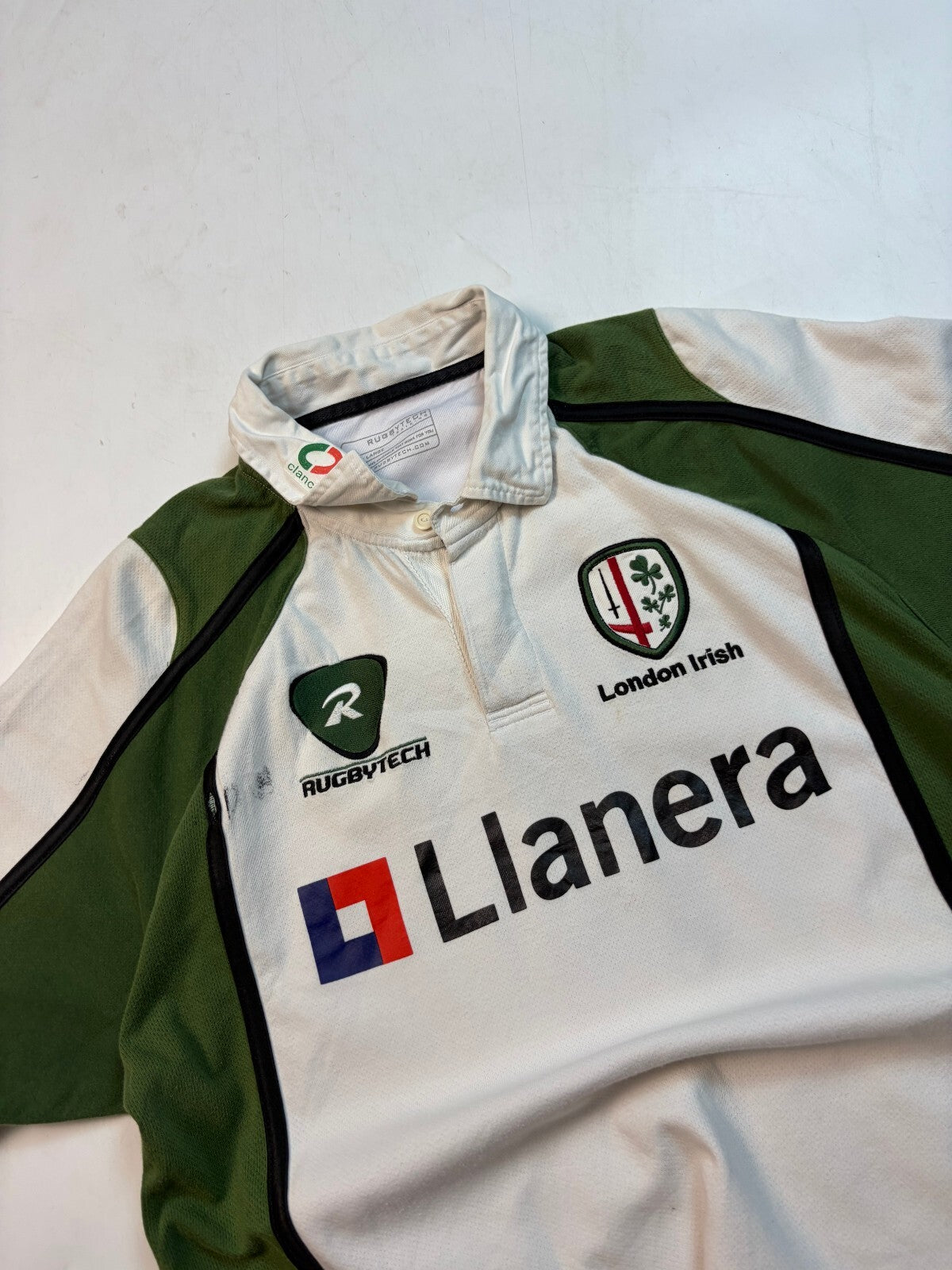 Vintage London Irish 2007/08 away rugby union shirt (L)