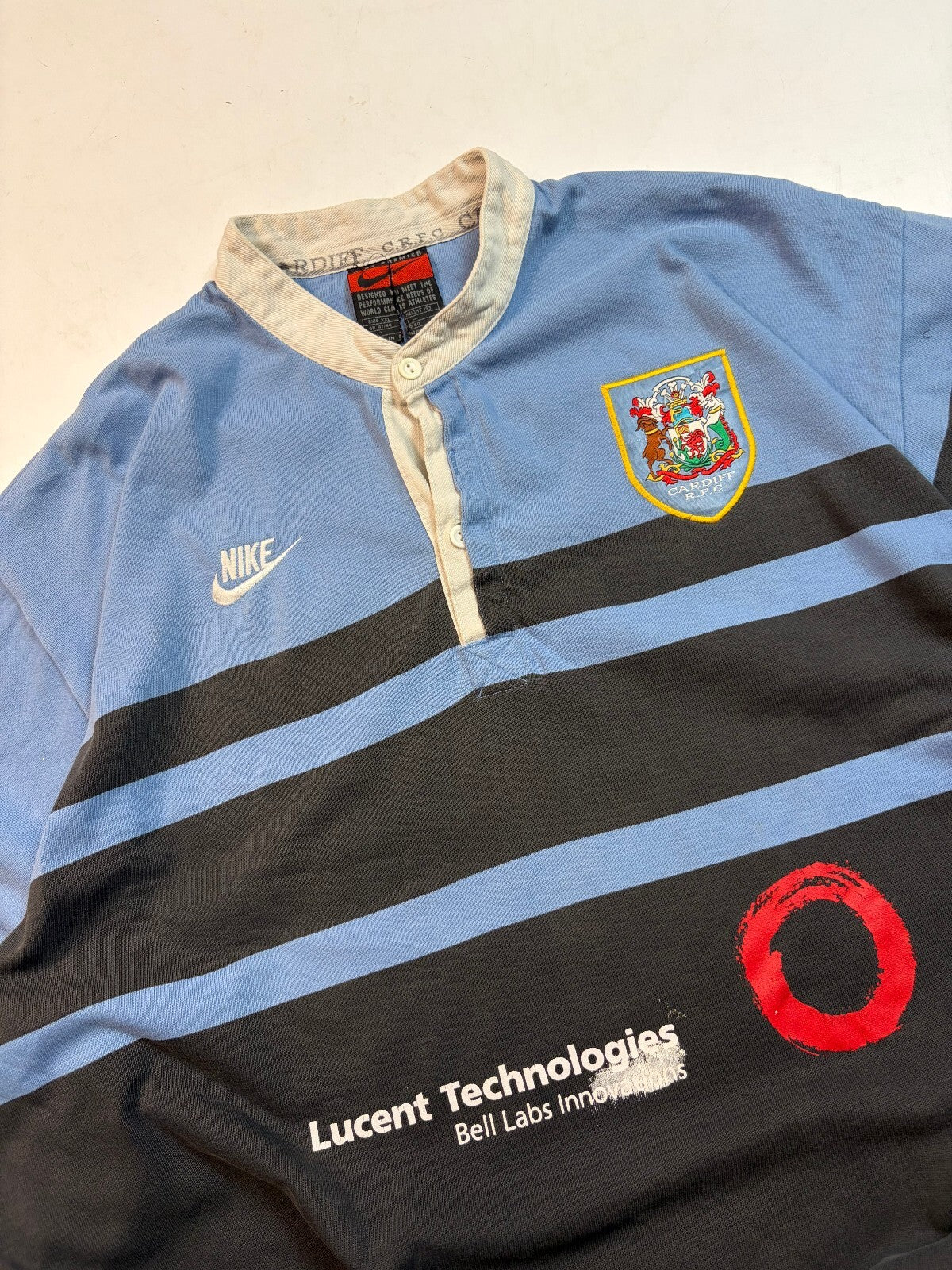 Vintage Cardiff RFC 1996/97 Nike rugby union shirt (XXL)