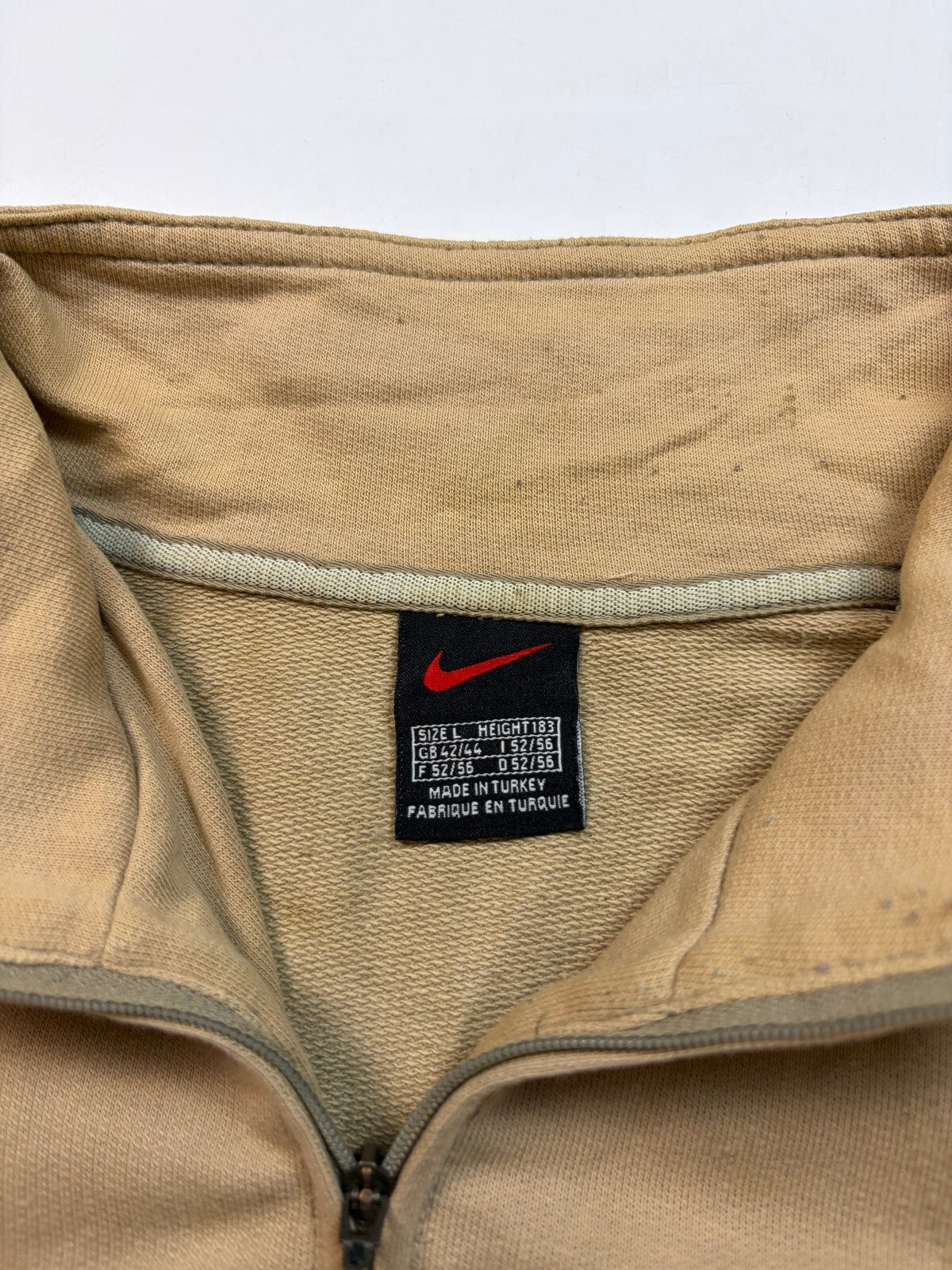 Vintage 90s Nike quarter zip sweatshirt (L)