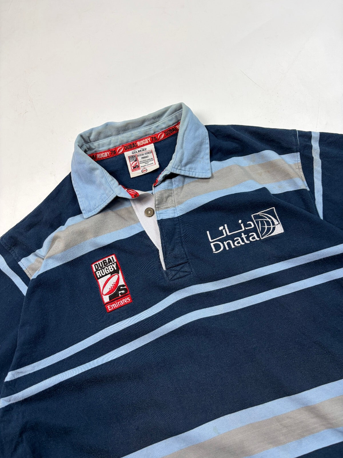 Vintage Dubai 7s Gilbert rugby shirt (XXL)