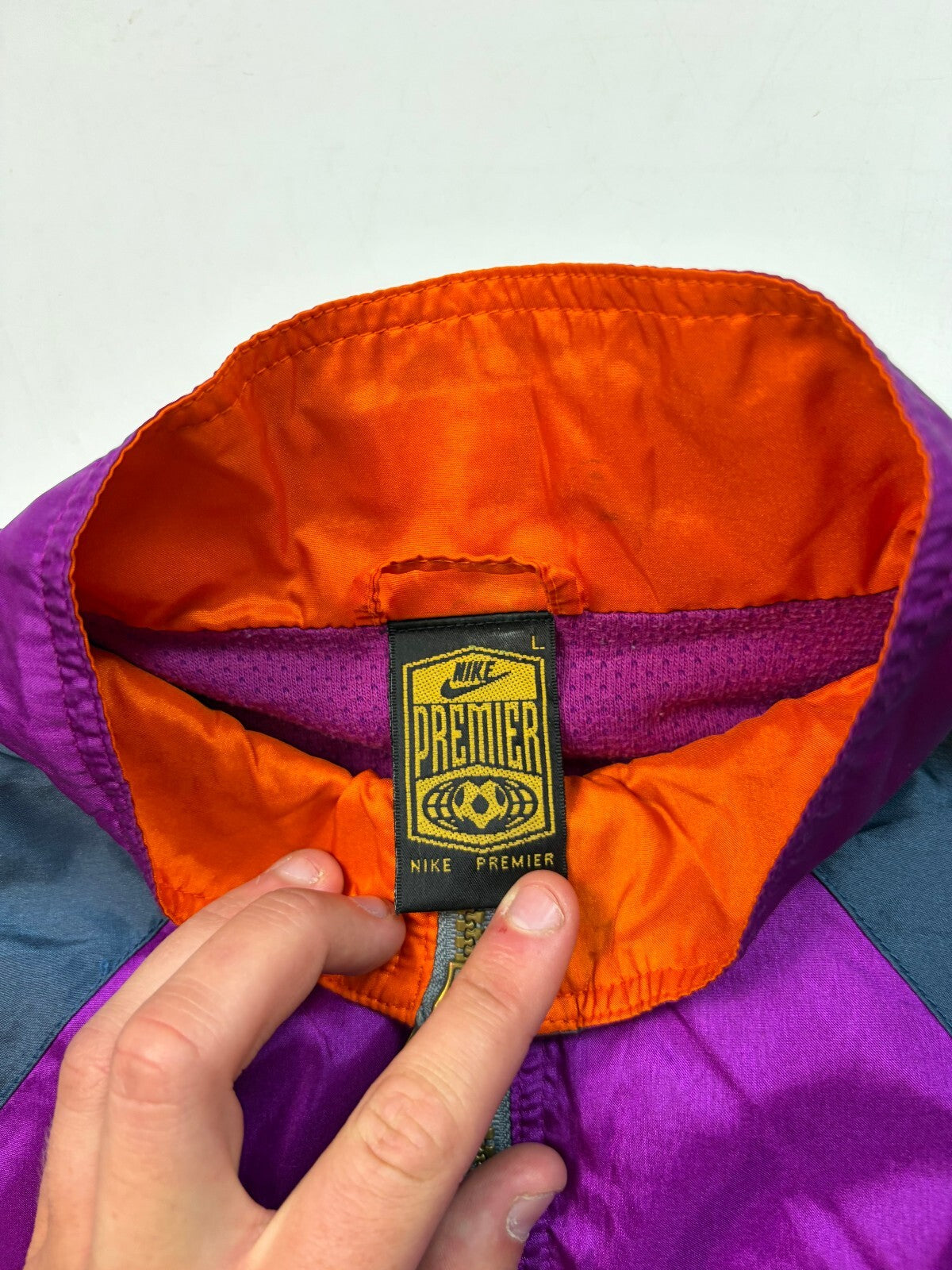 Vintage 90s Nike premier colour block full tracksuit (L)