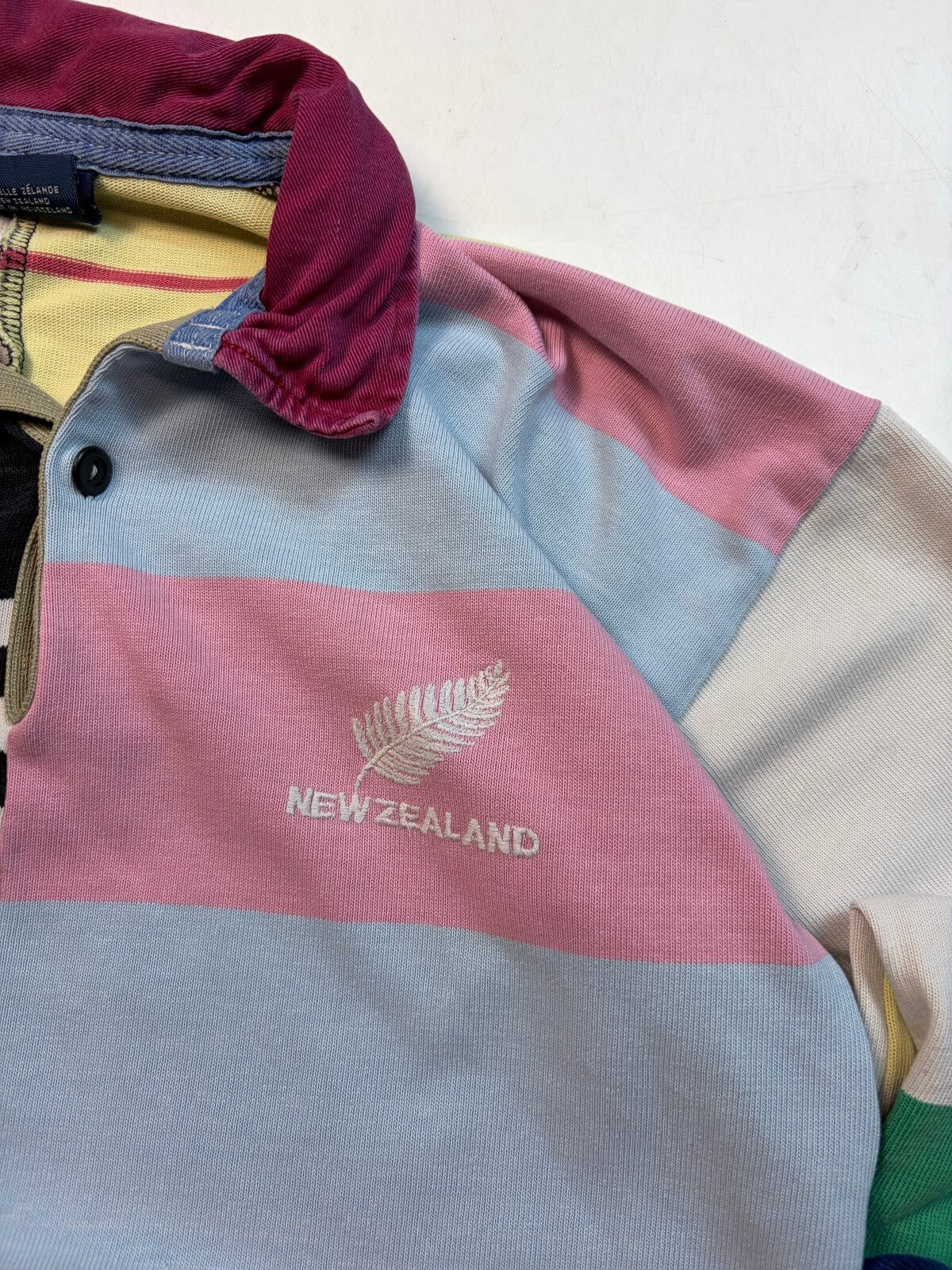Vintage New Zealand 1986 Uglies Canterbury training rugby shirt (S)
