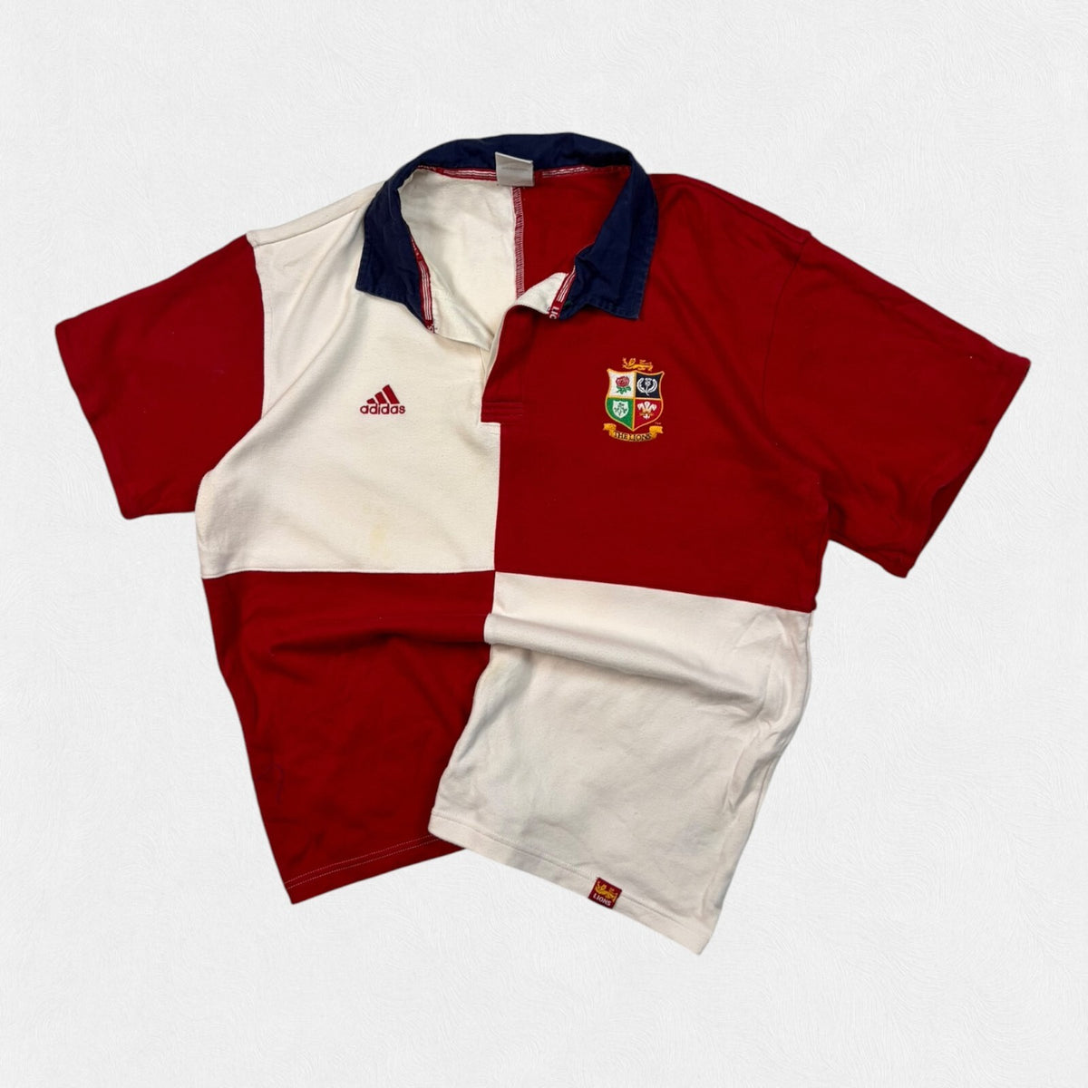 Vintage British & Irish Lions 2005 Adidas rugby union shirt (L)