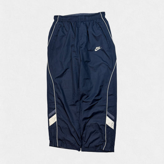 Vintage Y2K Nike side stripe baggy track pants (S)
