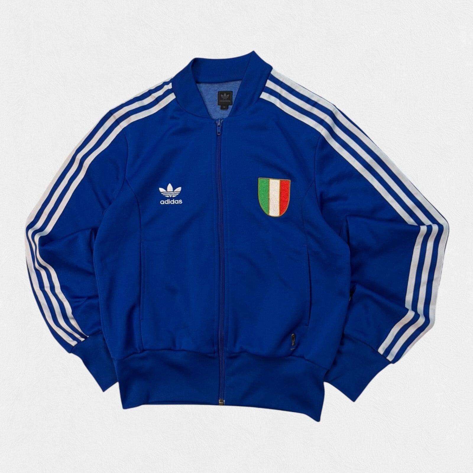Vintage Italy adidas originals football track jacket (M)