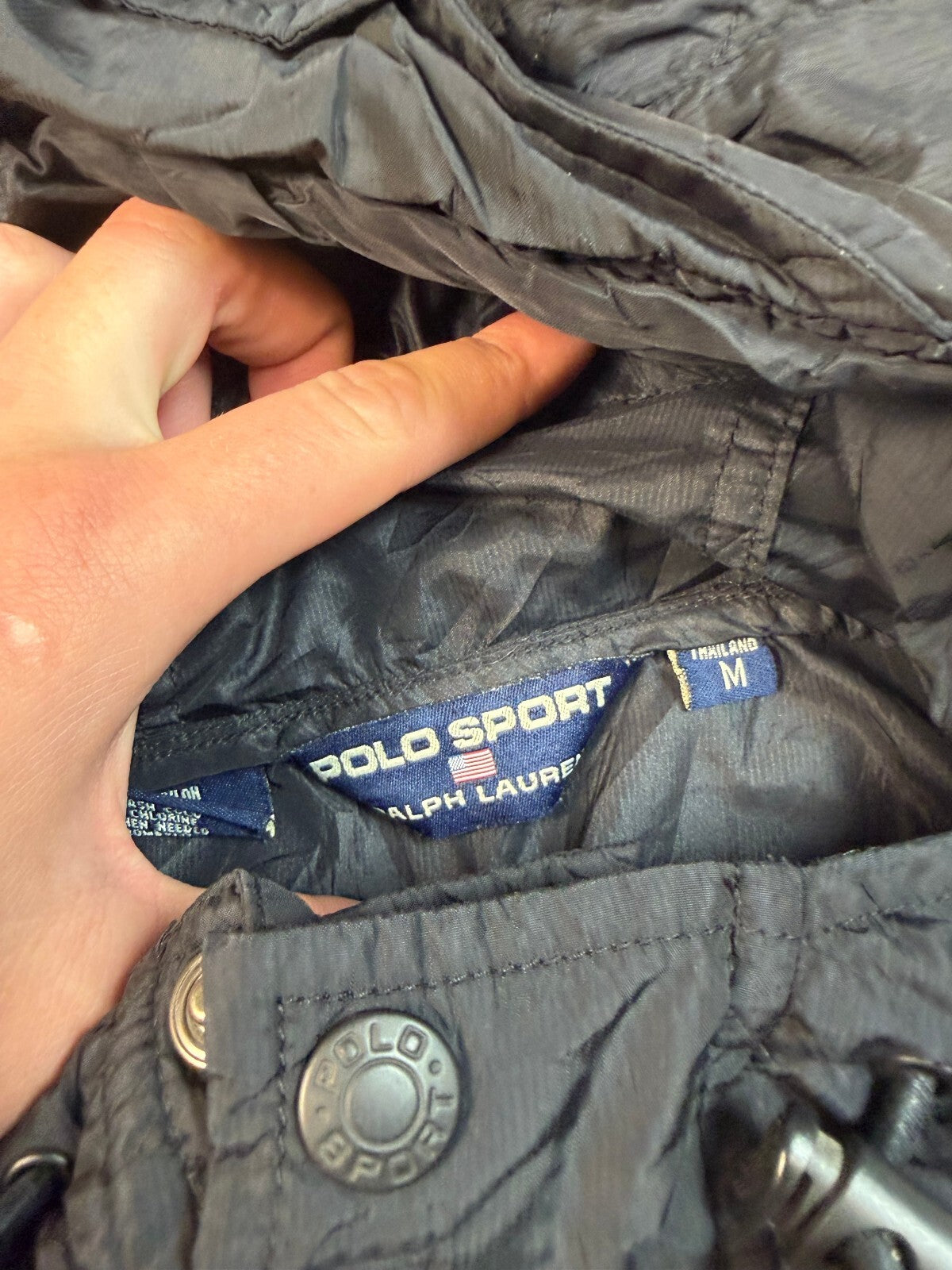 Vintage Ralph Lauren polo sport lightweight rain jacket (M)
