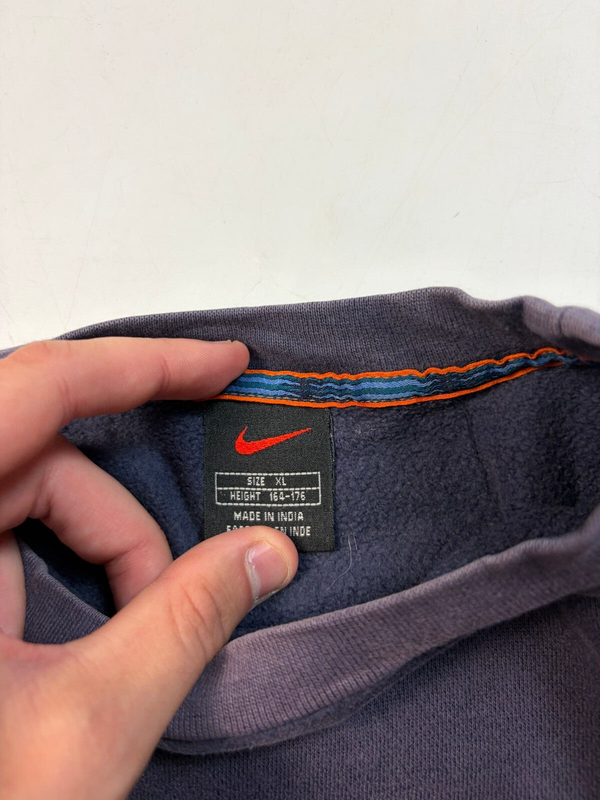 Vintage 90s Nike spell out sweatshirt (S)