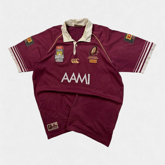 Vintage Queensland maroons 2005 state of origin Canterbury rugby league shirt (XXL)