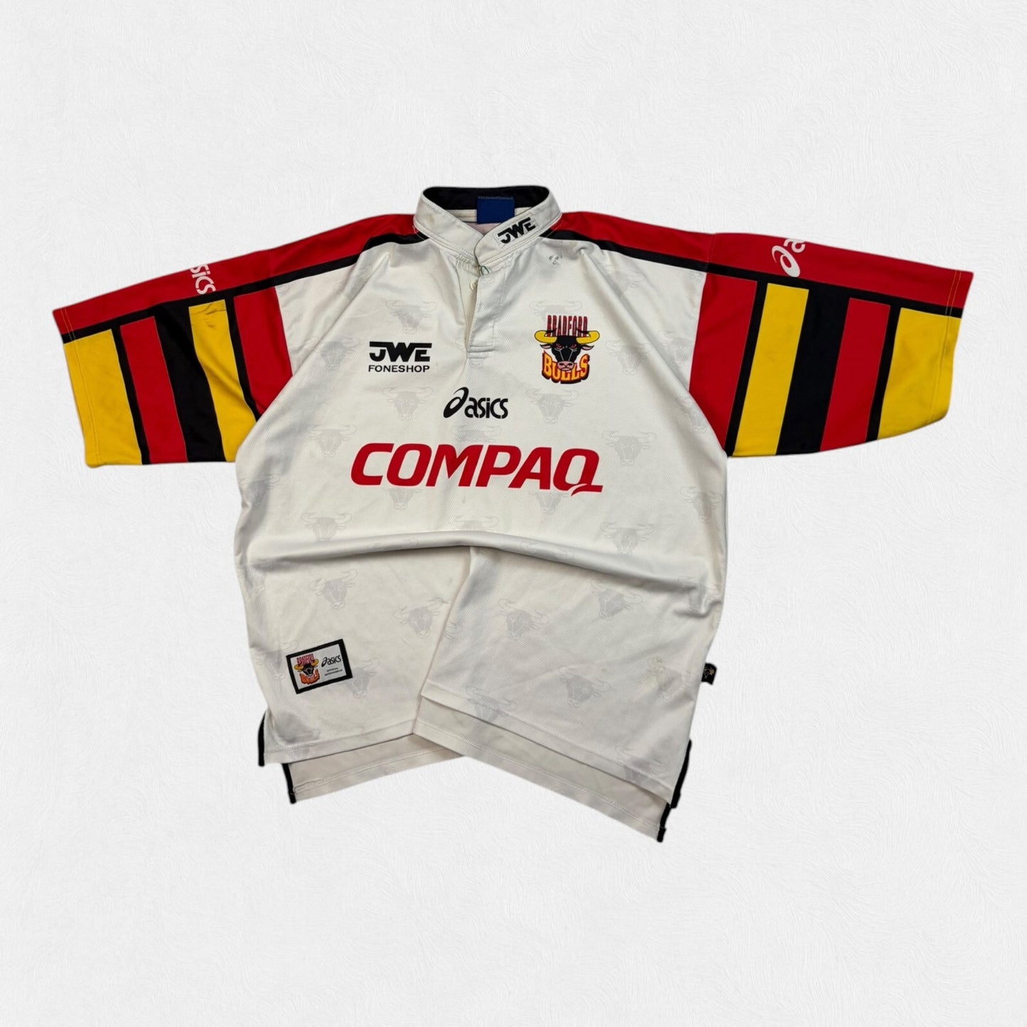 Vintage Bradford Bulls 1998 Asics rugby league shirt (XL)