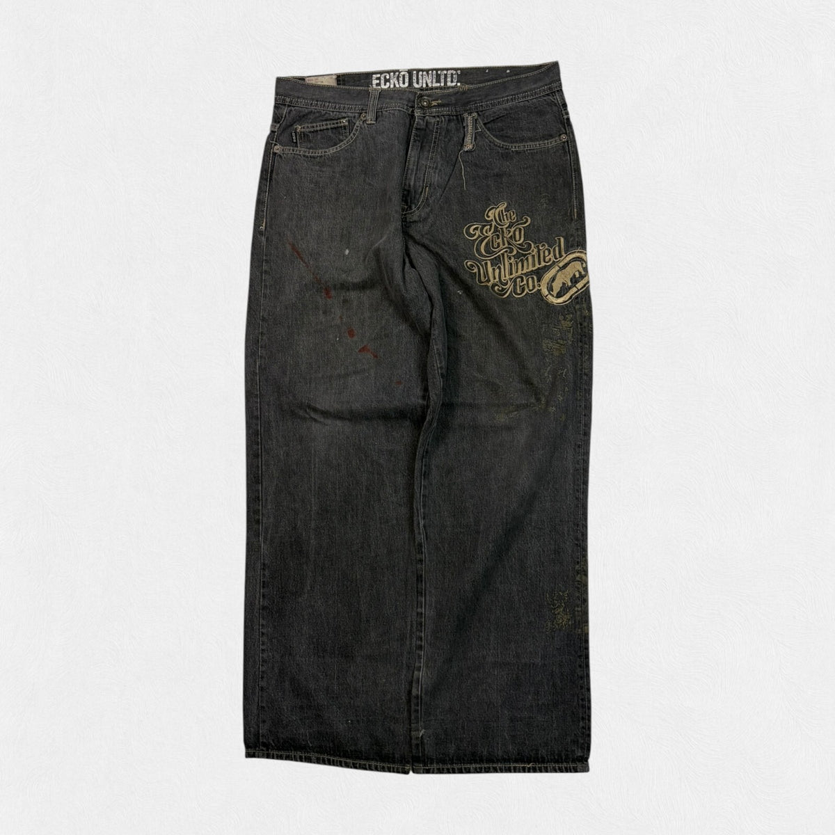 Vintage Y2K Ecko Unltd baggy hip hop jeans (W36)