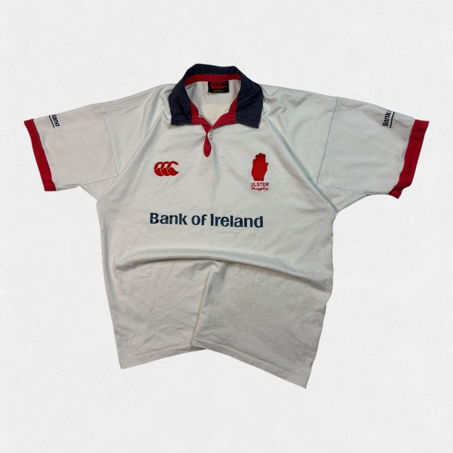 Vintage Ulster 2002/03 Canterbury home rugby shirt (M)