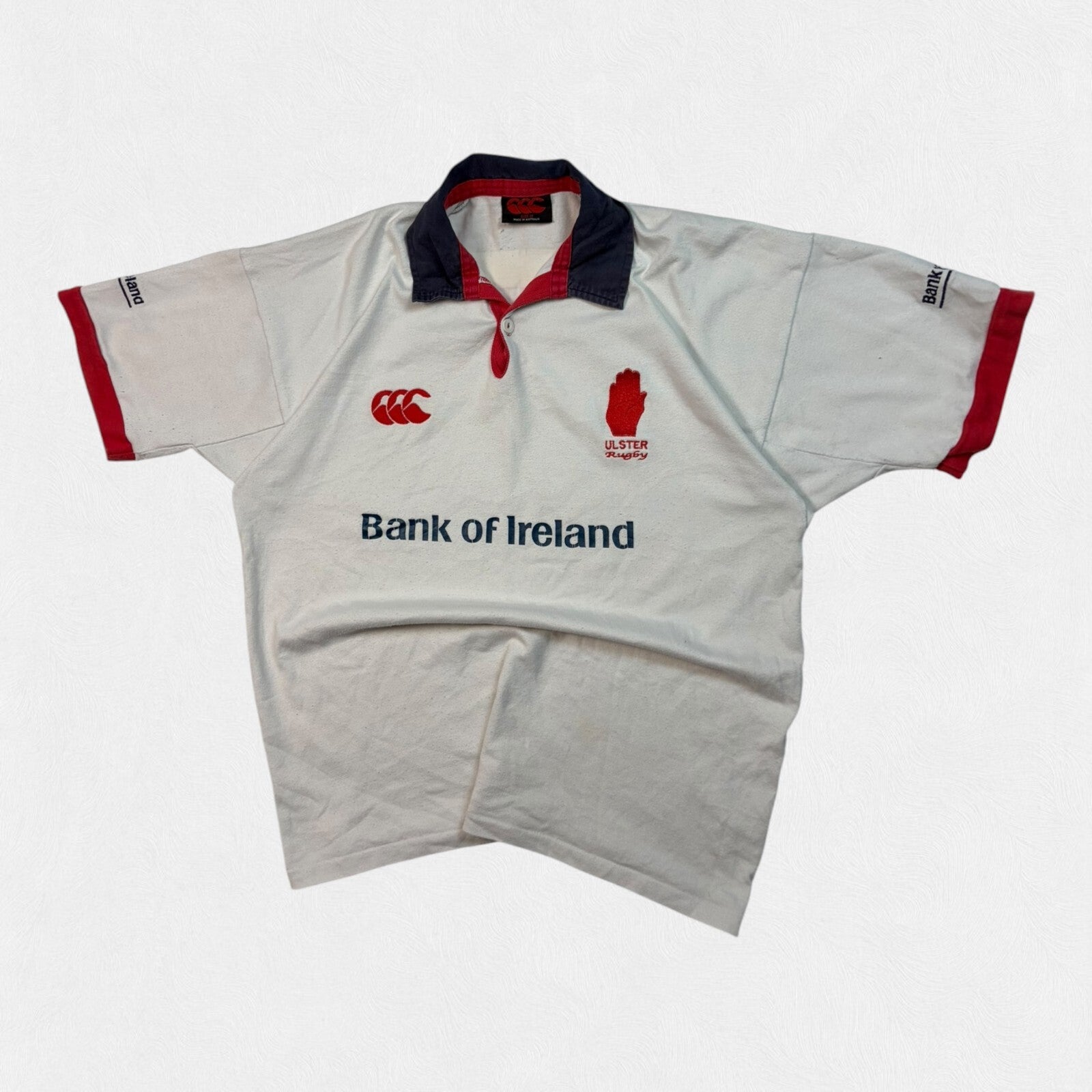 Vintage Ulster 2002/03 Canterbury home rugby shirt (M)