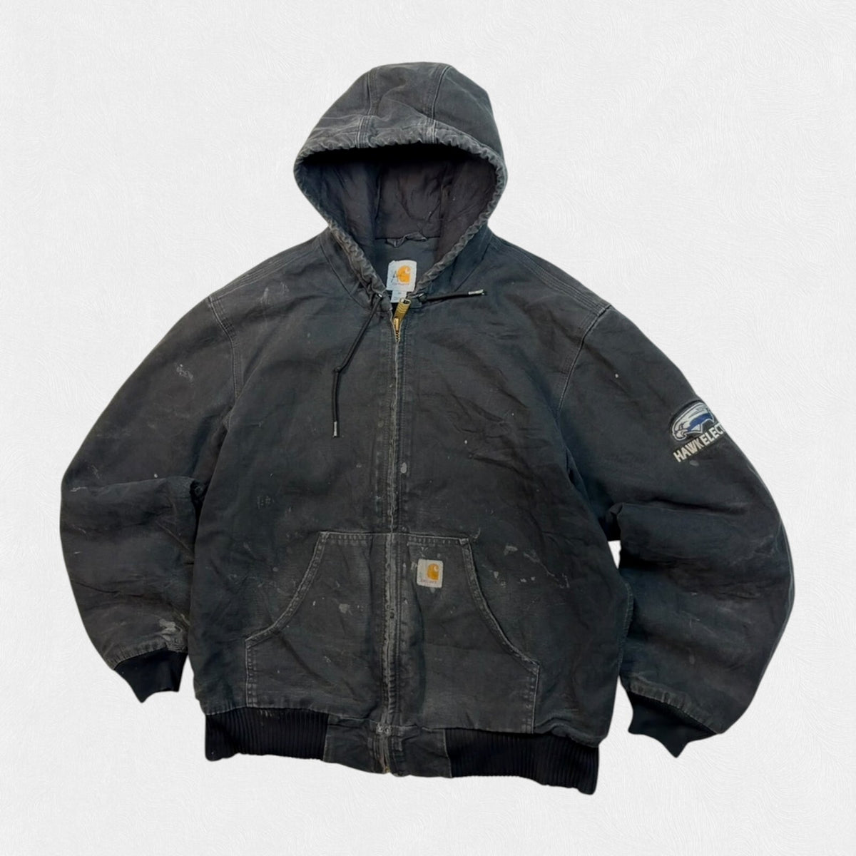 Carhartt workwear hooded active jacket (M)