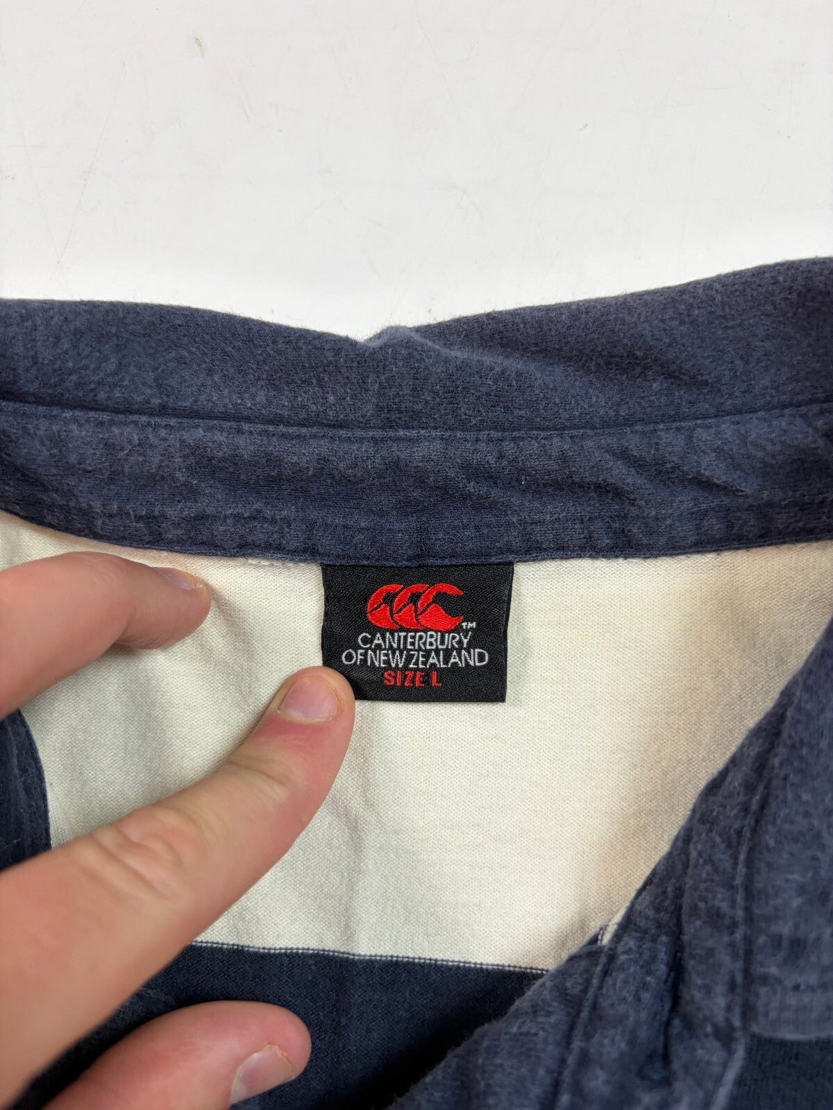 Vintage 2000s Ireland Canterbury rugby polo shirt (L)