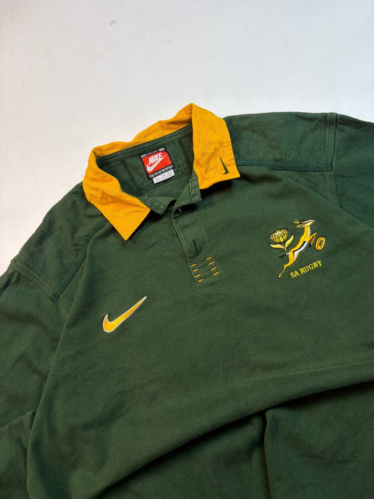 Vintage South Africa 1998/99 Nike rugby union shirt (XXL)