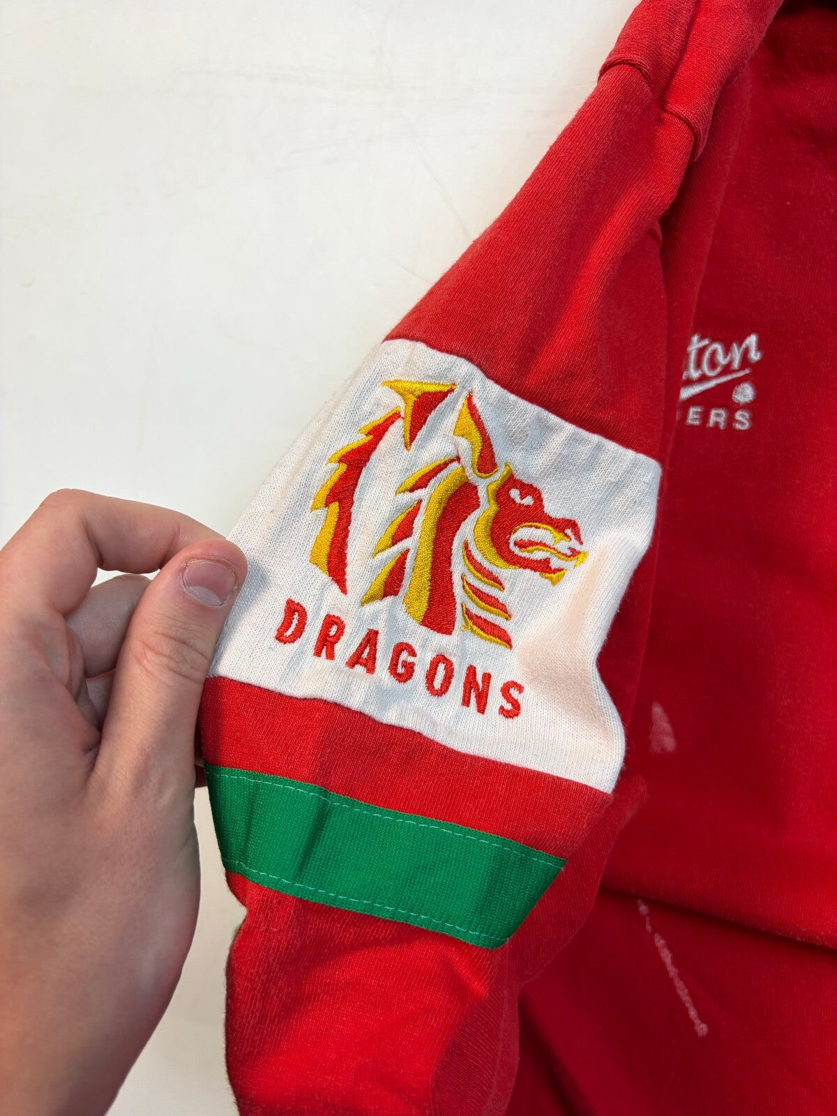 Vintage Wales 1994/95 Cotton Traders rugby union shirt (L)