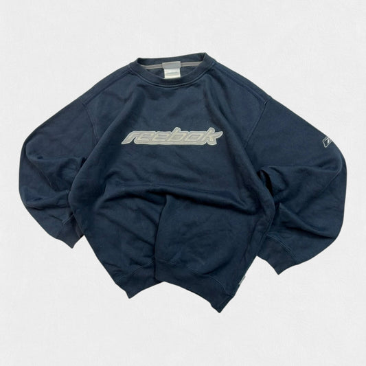 Vintage Y2K Reebok spell out sweatshirt (S)