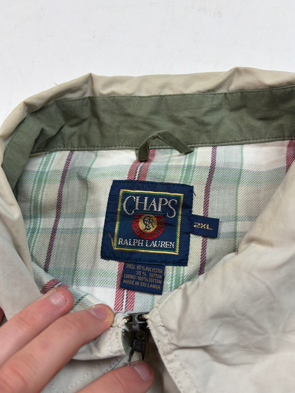 Vintage Chaps Ralph Lauren harrington jacket (XXL)