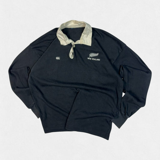 Vintage New Zealand 1990-92 Canterbury rugby shirt (L)