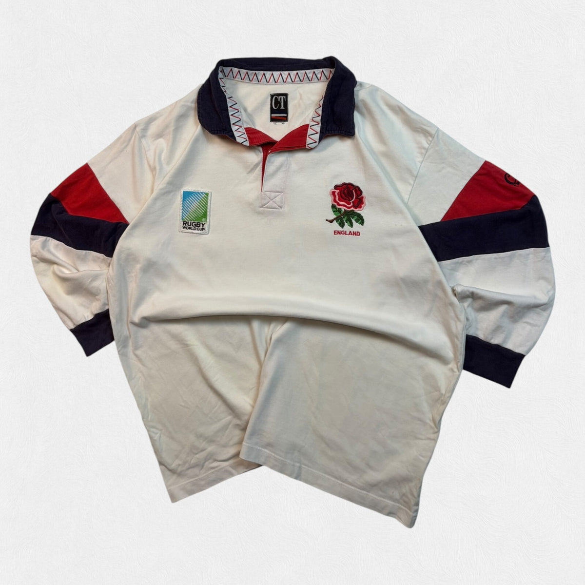 Vintage England 1995 world cup Cotton Traders rugby shirt (XL)