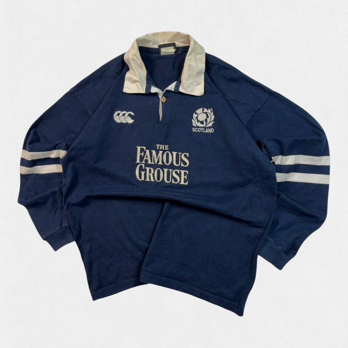 Vintage Scotland 2002-05 Canterbury rugby union shirt (XXL)