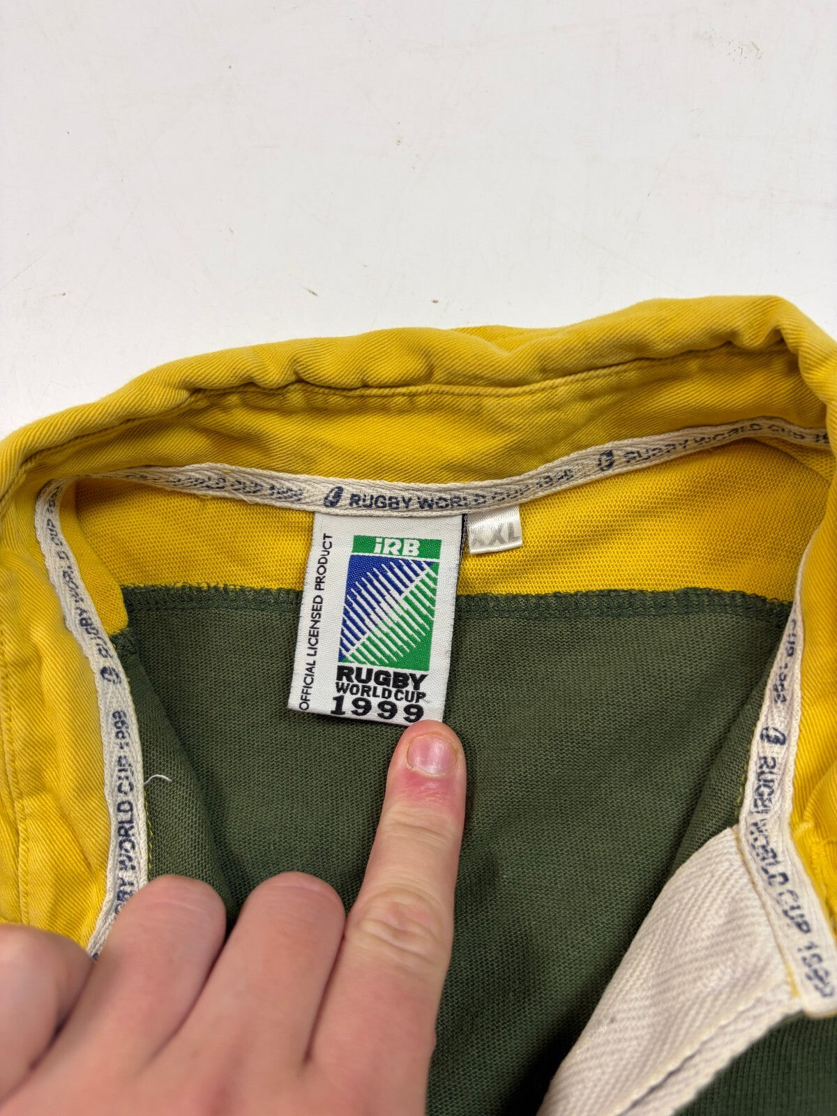 Vintage South Africa 1999 world cup rugby union shirt (XXL)